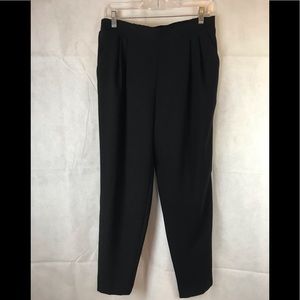 Karen Kane Black Pocket Pleated Dress Pants Small